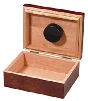 Asti Humidor Open